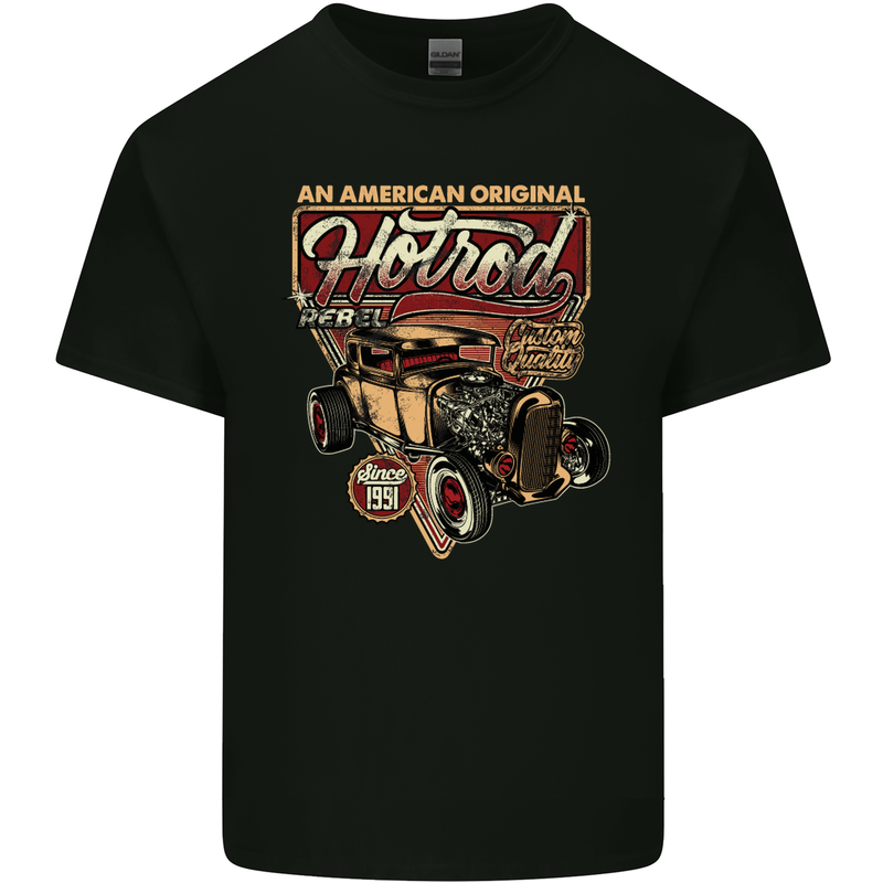 An American Original Hotrod Kids T-Shirt Childrens Black