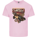 An American Original Hotrod Kids T-Shirt Childrens Light Pink