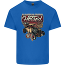 An American Original Hotrod Kids T-Shirt Childrens Royal Blue