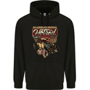 An American Original Hotrod Mens 80% Cotton Hoodie Black
