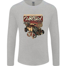 An American Original Hotrod Mens Long Sleeve T-Shirt Sports Grey