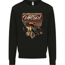 An American Original Hotrod Mens Sweatshirt Jumper Black