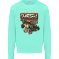 An American Original Hotrod Mens Sweatshirt Jumper Peppermint