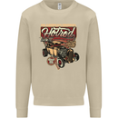 An American Original Hotrod Mens Sweatshirt Jumper Sand