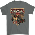 An American Original Hotrod Mens T-Shirt Cotton Gildan Charcoal