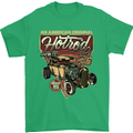 An American Original Hotrod Mens T-Shirt Cotton Gildan Irish Green