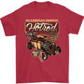 An American Original Hotrod Mens T-Shirt Cotton Gildan Red