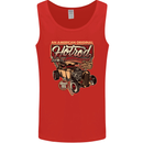 An American Original Hotrod Mens Vest Tank Top Red