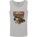 An American Original Hotrod Mens Vest Tank Top Sports Grey