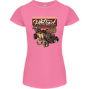 An American Original Hotrod Womens Petite Cut T-Shirt Azalea