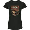 An American Original Hotrod Womens Petite Cut T-Shirt Black