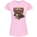 An American Original Hotrod Womens Petite Cut T-Shirt Light Pink