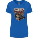 An American Original Hotrod Womens Wider Cut T-Shirt Royal Blue