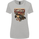 An American Original Hotrod Womens Wider Cut T-Shirt Sports Grey