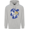 An Angel Fish in the Ocean Childrens Kids Hoodie Sports Grey