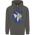 An Angel Fish in the Ocean Childrens Kids Hoodie Storm Grey