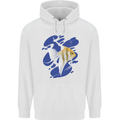 An Angel Fish in the Ocean Childrens Kids Hoodie White