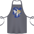 An Angel Fish in the Ocean Cotton Apron 100% Organic Steel