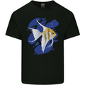 An Angel Fish in the Ocean Kids T-Shirt Childrens Black