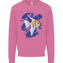 An Angel Fish in the Ocean Mens Sweatshirt Jumper Azalea