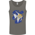 An Angel Fish in the Ocean Mens Vest Tank Top Charcoal