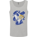 An Angel Fish in the Ocean Mens Vest Tank Top Sports Grey