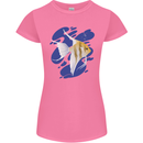An Angel Fish in the Ocean Womens Petite Cut T-Shirt Azalea