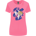 An Angel Fish in the Ocean Womens Wider Cut T-Shirt Azalea