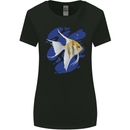 An Angel Fish in the Ocean Womens Wider Cut T-Shirt Black