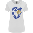 An Angel Fish in the Ocean Womens Wider Cut T-Shirt White