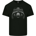 An Arab Panda Bear Mens Cotton T-Shirt Tee Top Black