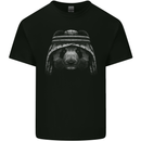 An Arab Panda Bear Mens Cotton T-Shirt Tee Top Black