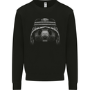 An Arab Panda Bear Mens Sweatshirt Jumper Black