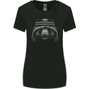 An Arab Panda Bear Womens Wider Cut T-Shirt Black