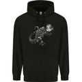 An Argentine Tegu Lizard Childrens Kids Hoodie Black