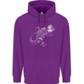 An Argentine Tegu Lizard Childrens Kids Hoodie Purple