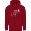 An Argentine Tegu Lizard Childrens Kids Hoodie Red