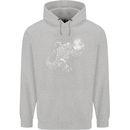 An Argentine Tegu Lizard Childrens Kids Hoodie Sports Grey