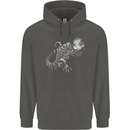 An Argentine Tegu Lizard Childrens Kids Hoodie Storm Grey