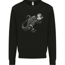 An Argentine Tegu Lizard Kids Sweatshirt Jumper Black