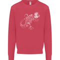 An Argentine Tegu Lizard Kids Sweatshirt Jumper Heliconia