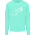 An Argentine Tegu Lizard Kids Sweatshirt Jumper Peppermint