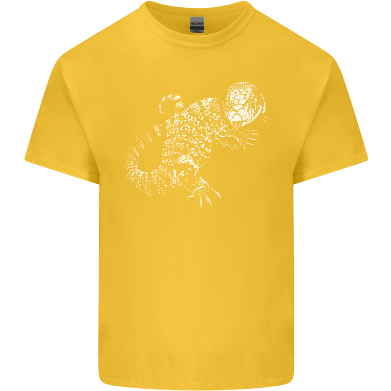 An Argentine Tegu Lizard Kids T-Shirt Childrens Yellow