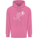 An Argentine Tegu Lizard Mens 80% Cotton Hoodie Azelea