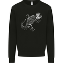 An Argentine Tegu Lizard Mens Sweatshirt Jumper Black