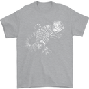 An Argentine Tegu Lizard Mens T-Shirt 100% Cotton Sports Grey