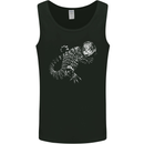 An Argentine Tegu Lizard Mens Vest Tank Top Black