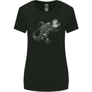 An Argentine Tegu Lizard Womens Wider Cut T-Shirt Black