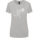 An Argentine Tegu Lizard Womens Wider Cut T-Shirt Sports Grey