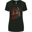 An Artistic Fantasy Viking Warrior Womens Wider Cut T-Shirt Black
